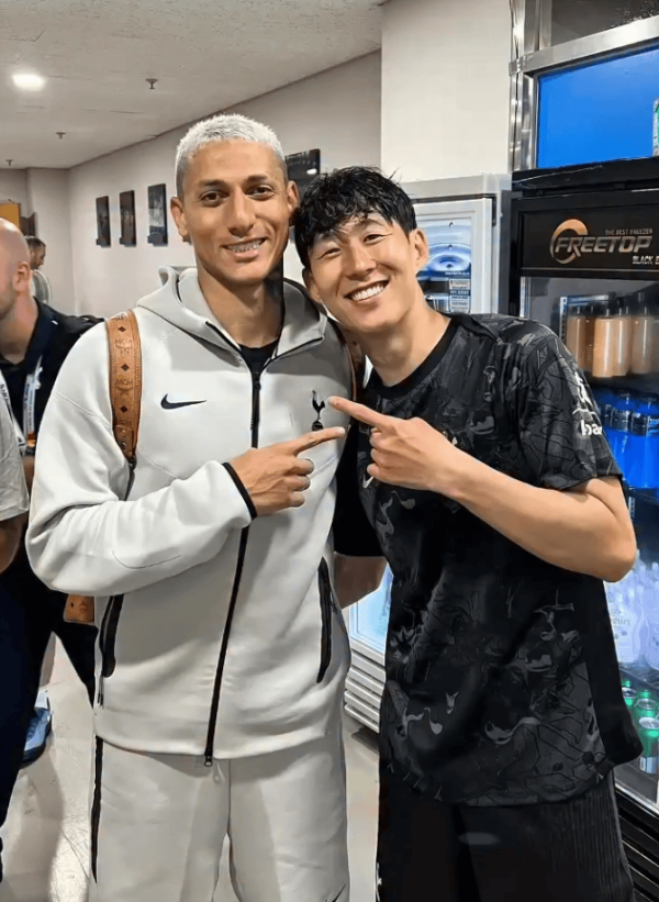 里沙利松告别孙兴慜: 你身披热刺战袍书写了属于自己的传奇
